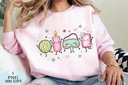 Cute Spa Day Self Care Friends PNG, a Seasonal Illustration by Daily.Designs (Thumbnail 3 of 5)
