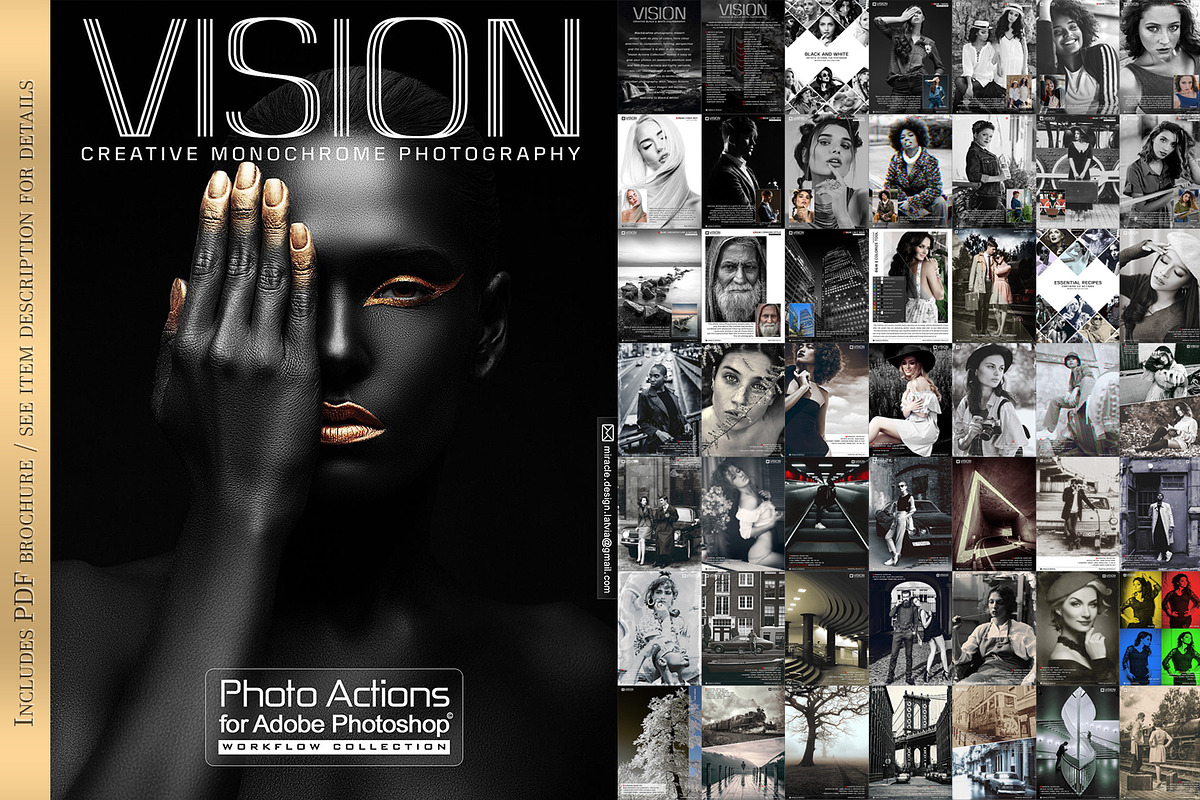 Actions for Photoshop / VISION, an Action Add-On by Miracle_Design (Photo 2 of 44)