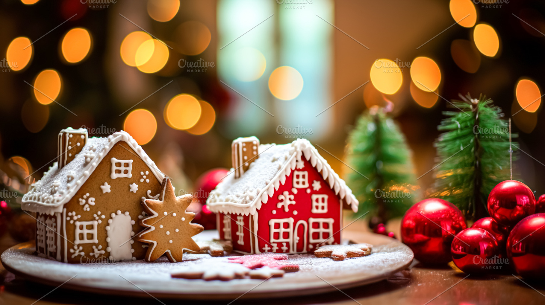 Christmas gingerbread house, holiday recipe and home baking, swe, a Holiday Photo by Anneleven