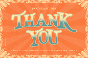 Arcoba - Vintage Circus Display, a Serif Font by Pandeka Studio (Thumbnail 9 of 9)