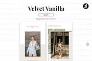 Velvet vanilla social media template, a Social Media Template by Chanut is industries (Thumbnail 5 of 8)