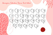 Monogram Heart Flourish Font, a Script Font by Happy Letters (Thumbnail 4 of 7)
