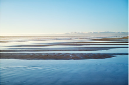 Atlantic ocean sunset with surging, a Nature Photo by f9photos