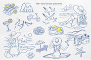 Summer Mediterranean, an Object Graphic by Watercolor dreams (Thumbnail 3 of 13)