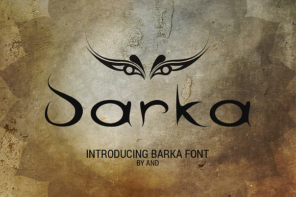 Barka font preview 8