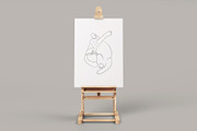 Caress. 18 Line Art Illustrations, an Animal Illustration by le-genda (Thumbnail 5 of 9)