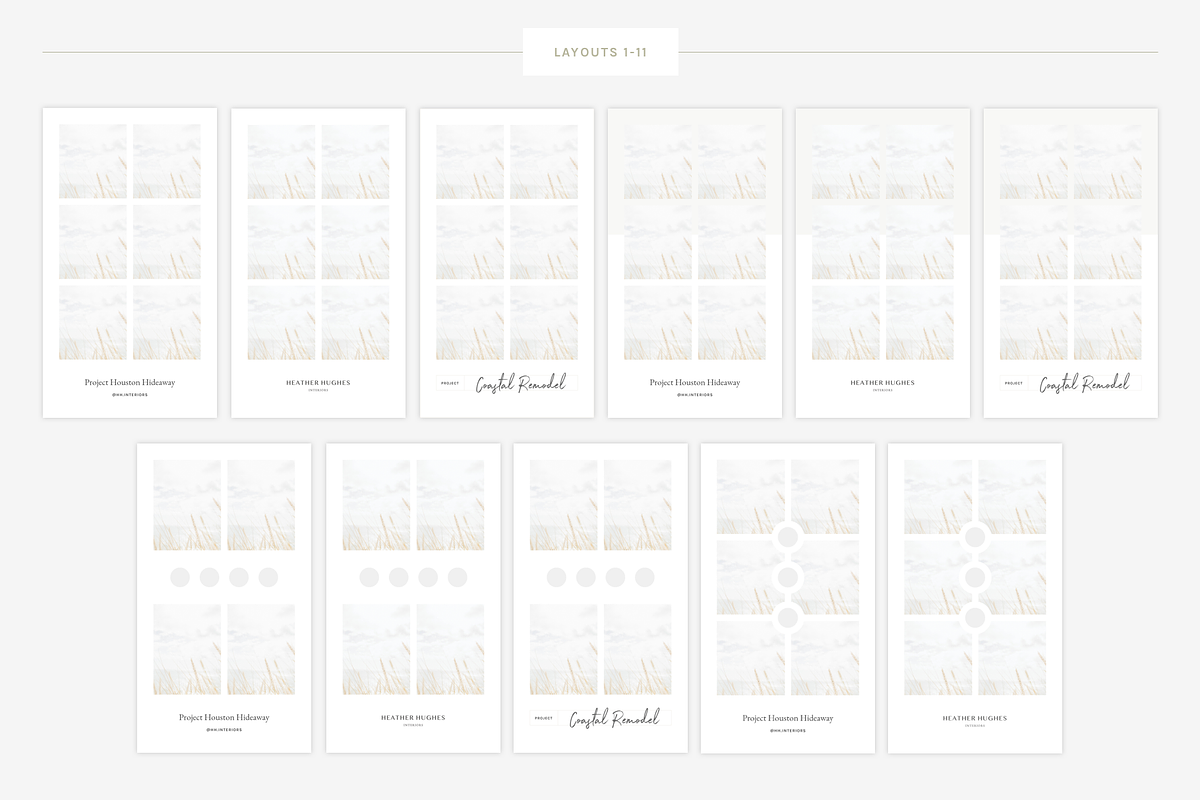 PIMA Photoshop Mood Board Templates, a Product Mockup by Loh Studio (Photo 7 of 9)