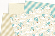 Hot air Balloon bear watercolor, an Illustration by Lolytop Studio (Thumbnail 7 of 7)