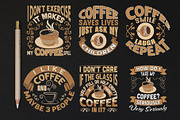 Coffee Quotes SVG Craft Vol 8, a Decorative Illustration by Tosca Digital (Thumbnail 5 of 6)