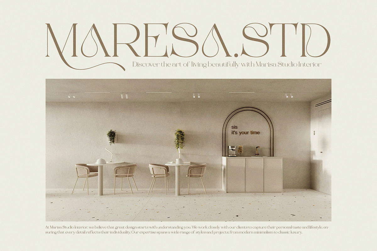 Beauty Rovesa Elegant Display Serif, a Serif Font by BrandSemut (Photo 6 of 15)