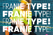 Franie Geometric Sans 72 Styles, a Sans Serif Font by That That Creative (Thumbnail 10 of 14)