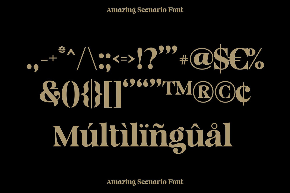 Classif - Elegant Serif Font, a Serif Font by Luna Shop (Photo 9 of 12)