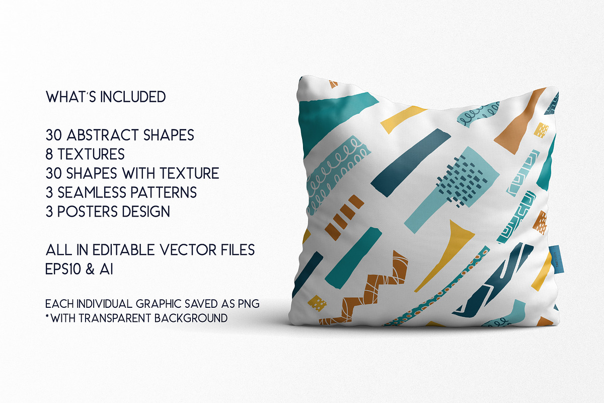 Abstract Cutout Shapes Bundle, an Object Graphic by MaNechaeva (Photo 3 of 24)