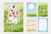 Grill and Picnic watercolor set, a Food Illustration by Natalia Fedorova (Thumbnail 10 of 11)