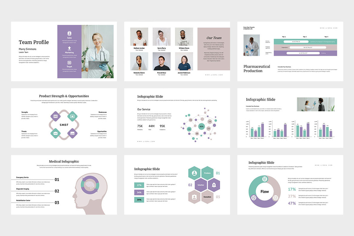 Liora : Medical Powerpoint, a Presentation Template by Punkl Camp (Photo 4 of 9)