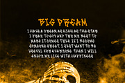 Hello Skull-Decorative Halloween, a Blackletter Font by Mightyfire (Thumbnail 3 of 4)