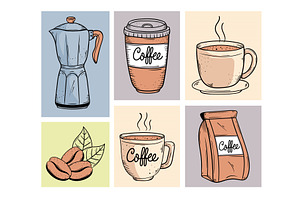 Coffee Six Icons