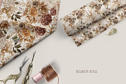 Autumn Boho Watercolor Flowers, a Decorative Illustration by BlumenSoul (Thumbnail 8 of 10)