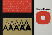 Kubo Sans - Geometric Typeface, a Font by Jehoo Creative (Thumbnail 4 of 10)