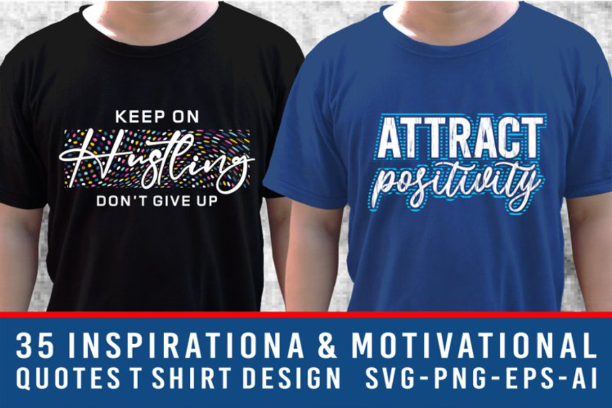 Quotes T shirt Design Bundle, a Graphic by D2PUTRI (Photo 12 of 17)