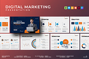 Marketing Agency PowerPoint Template, a Presentation Template by StyleArt (Thumbnail 1 of 9)