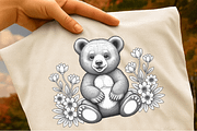 Watercolor Baby Animal Clipart Bundl, a Graphic by Cut File (Thumbnail 2 of 4)