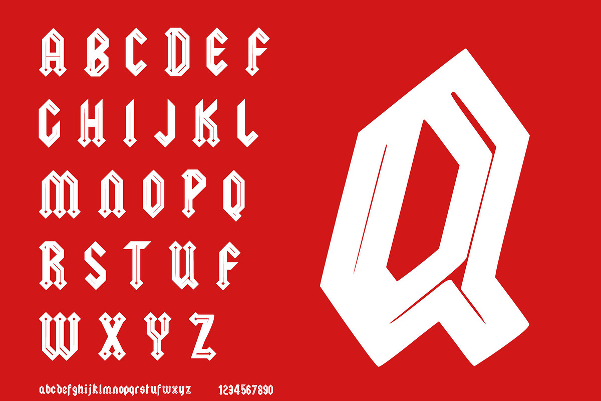Stakkato Blackletter Font, a Blackletter Font by cromatixclassroom (Photo 3 of 4)