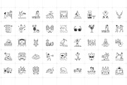 Miami Outline Icon Collection, an Outline Icon by Prosymbols (Thumbnail 4 of 5)