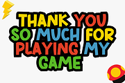 Mario Font, a Handwritten Font by SaktiAvellin (Thumbnail 2 of 6)
