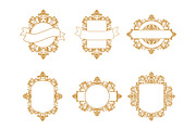 30 Damask  pattern frames 03, an Illustration by Bloom21Art (Thumbnail 6 of 7)