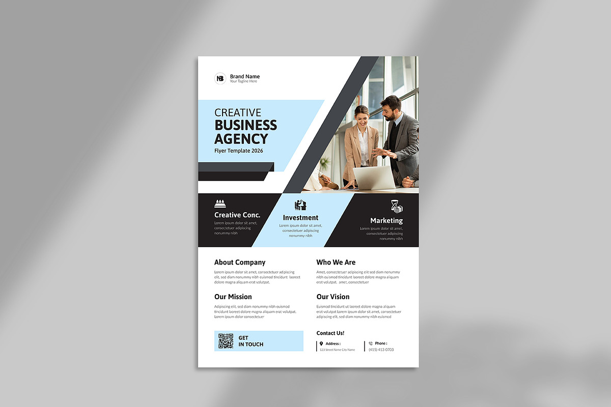 Creative Solution Flyer Template preview 4