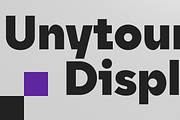 Unytour Display, a Sans Serif Font by NicolassFonts (Thumbnail 1 of 7)