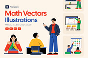 Animated Math Illustrations, an Education Illustration by Brickclay (Thumbnail 1 of 5)