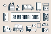Interior Furniture Icons | 30!, an Icon by MikeHill (Thumbnail 1 of 4)