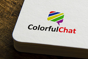 Colorful Chat Logo Template, a Branding & Logo Template by mesuka