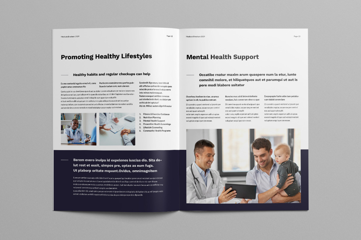 Medical Brochure Template | Canva, a Brochure Template by Pixelpick