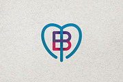 Modern BM Heart Monogram Logo, a Branding & Logo Template by Luxury Logos (Thumbnail 4 of 4)