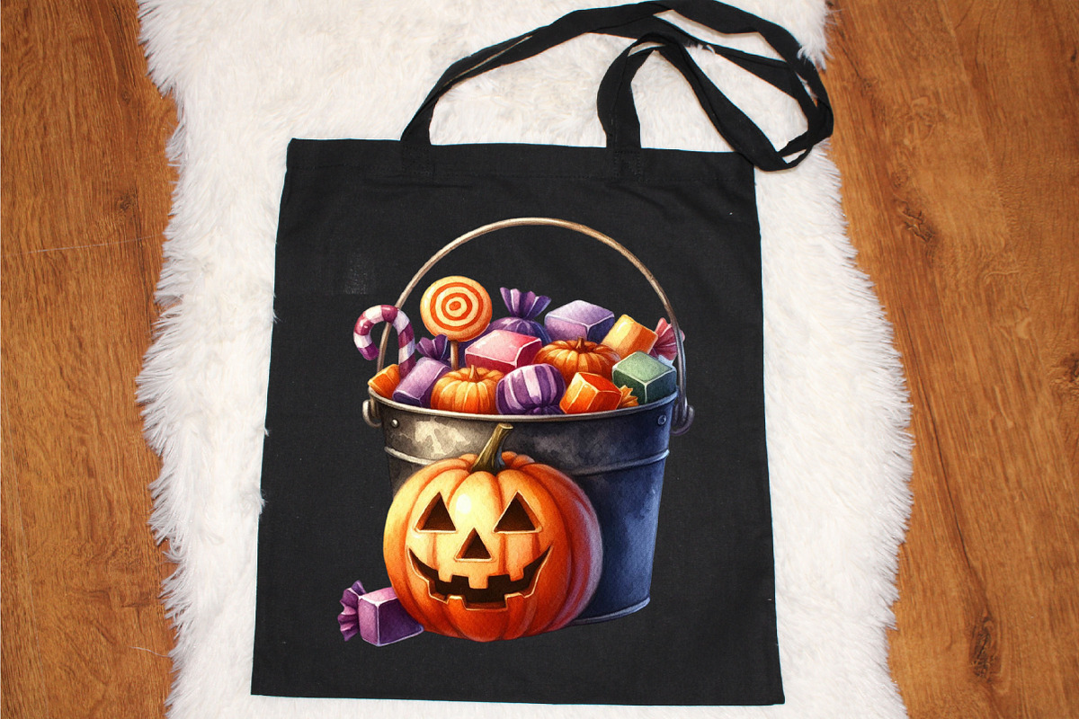 Massive Halloween Watercolor Clipart, a Graphic by designcity5 (Photo 5 of 5)