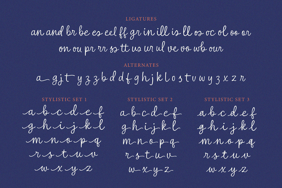 Tasteful Gourmet Script, a Script Font by Ef Studio (Photo 10 of 11)