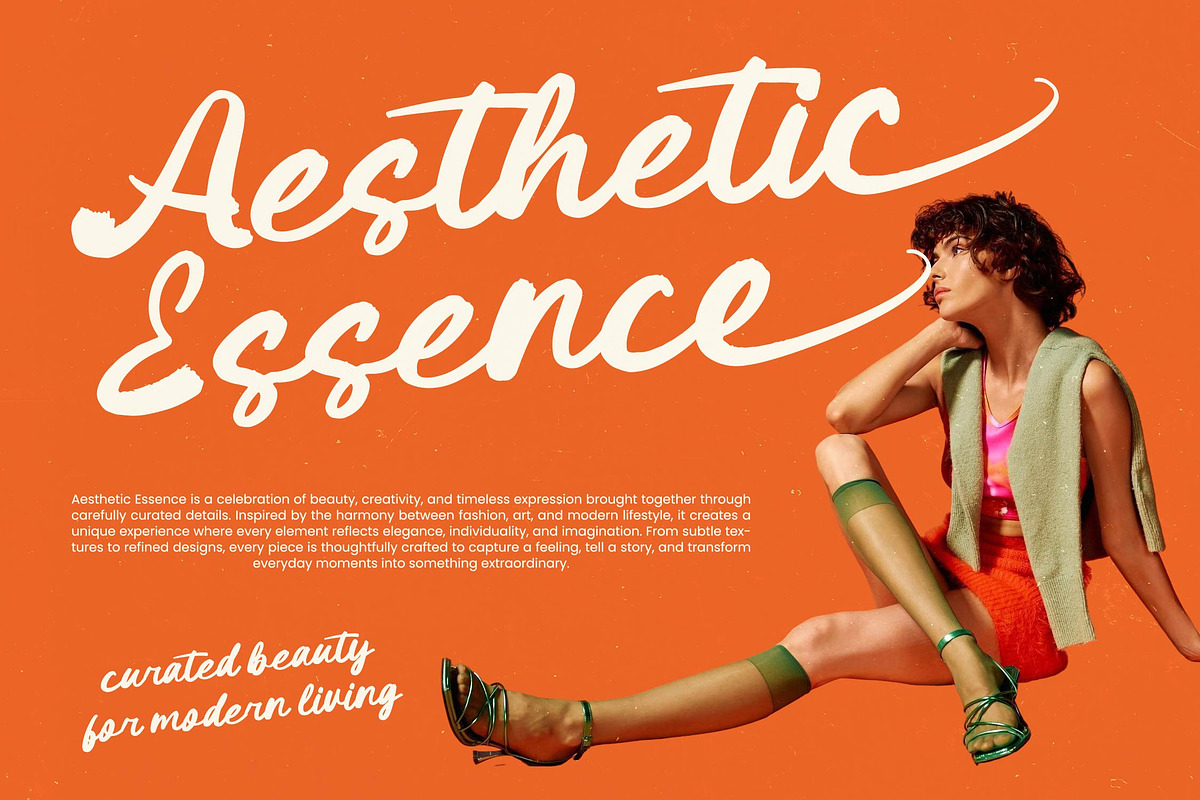 Outdoor Picnic Bold Brush Font, a Script Font by Letterena Studios Script (Photo 6 of 10)