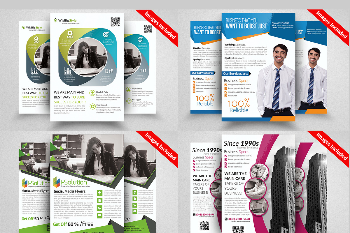 10 Business Corporate Flyer Bundle, a Flyer Template by Business Flyers (Photo 2 of 4)