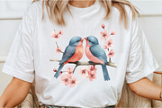 Hello Spring Clipart, an Illustration by Libby Wishes (Thumbnail 2 of 9)