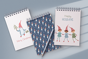 Christmas Elves Par 1 Illustrations, a Decorative Illustration by Irena Art (Thumbnail 8 of 11)