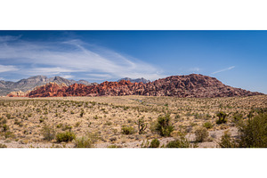 Majestic red rock formations in Red, a Nature Photo by Backyard Stock