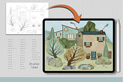 Procreate Neighborhoods Brushset, a Brushes & More by Papaya (Thumbnail 3 of 7)