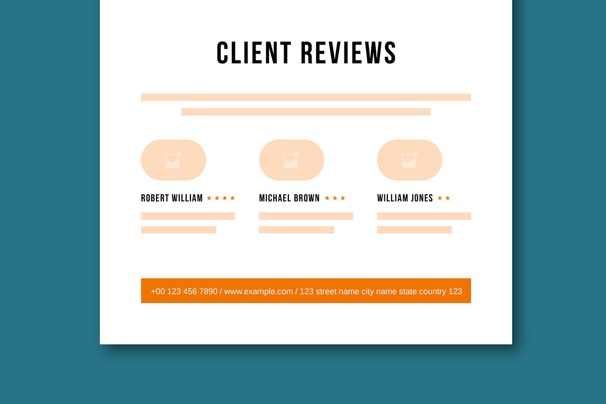 Wireframe Landing Layout, a Landing Page Template by MightyDesign (Photo 5 of 8)