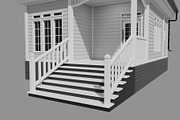 House Building - Type 1, an Architecture 3D Model by mrfauzi (Thumbnail 15 of 22)