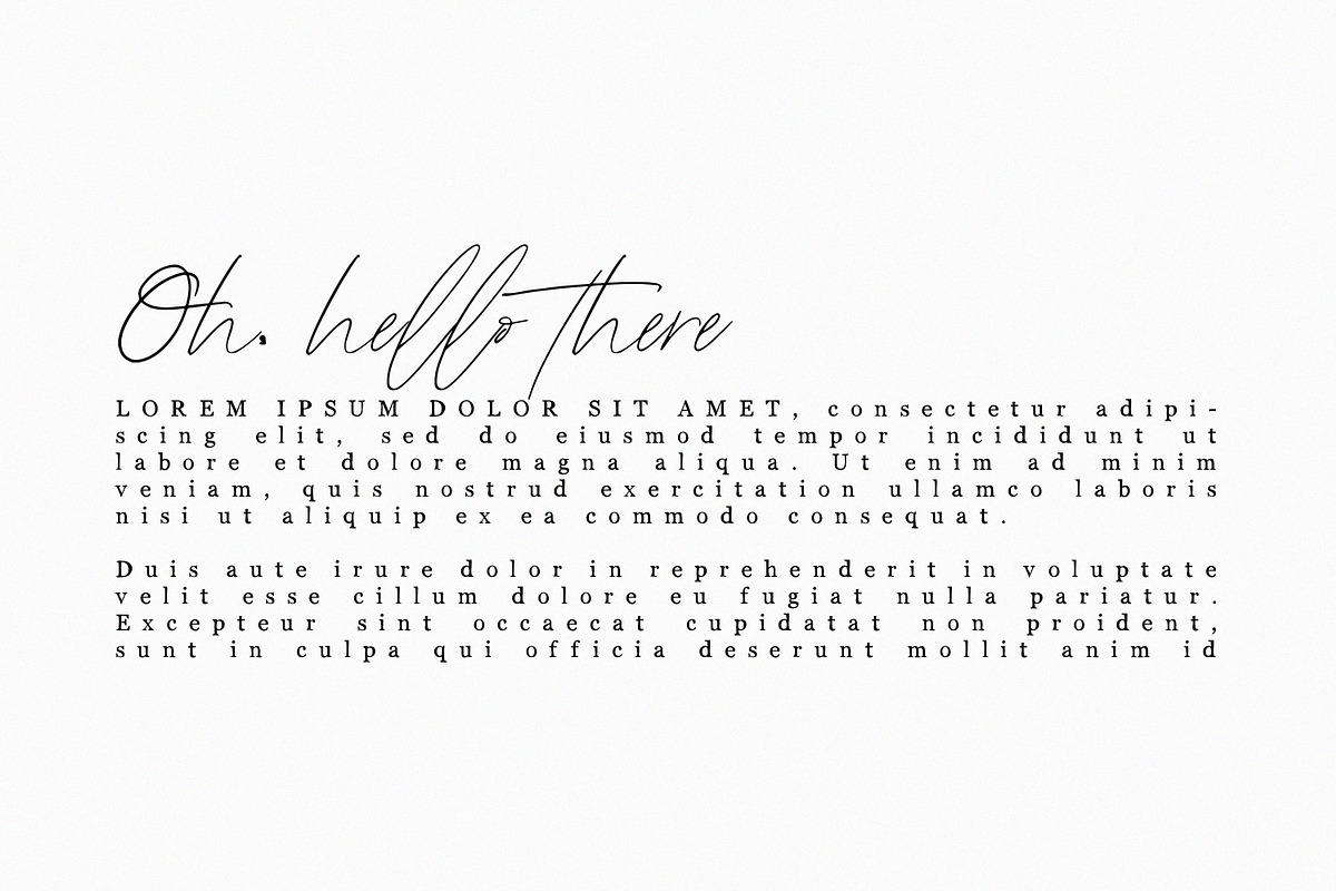 Hallelujah Script | Handwritten Font preview 5