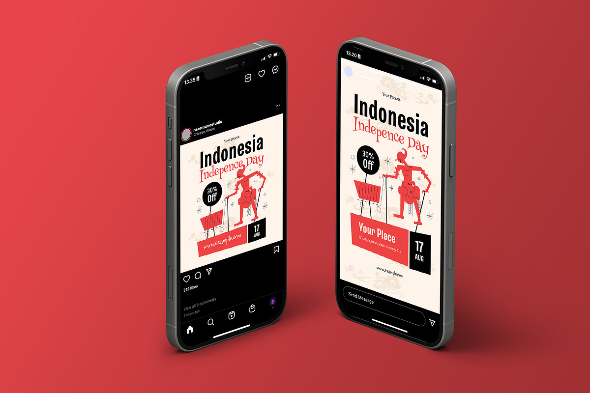 Indonesia Independence Day Sale, a Flyer Template by Neermana (Photo 4 of 4)