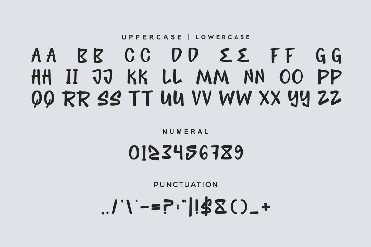 Skolyoz - Marker & Handdrawn Font, a Sans Serif Font by Iqsiart Studio (Photo 3 of 6)